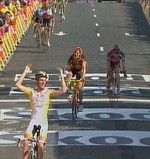 Riccardo Ricco gagne la sixième étape du Tour de France 2008